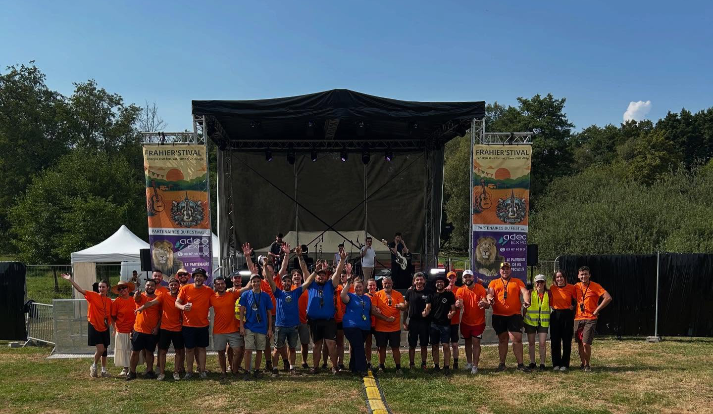 L'équipe des bénévoles du Frahier'stival